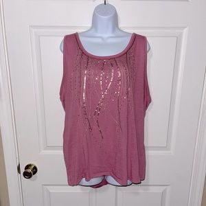 Maurice’s 4 beaded tank top